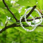 *:.。* シャボン玉 ブレスレット *:.。* 空 yura銀河 レインボー しゃぼん玉 クリア 浴衣 オーロラ
