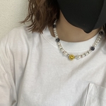 ニコちゃんとサイコロネックレス