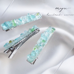 【ヘアクリップ】ｼｰｸﾞﾗｽ 𓇼