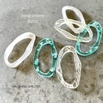 6pcs☆sherbet laster charm（アクリルチャームセット）