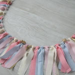 gold ribbonガーランド baby pink