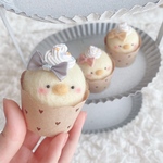 🧁 ひよこ カップケーキ の マスコット 🧁