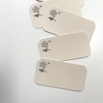 レトロメッセージカード〈花〉26枚