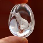 天然石＊ファントムクオーツ　ドッグ　カボション＊ルース　96 ct