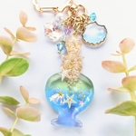 海の香水瓶💙キーホルダー