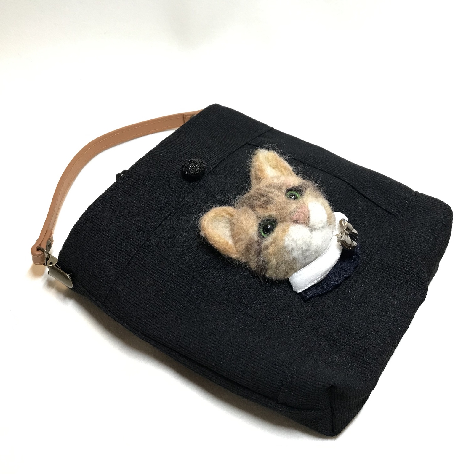 羊毛フェルト猫 - その他バッグの人気通販 | minne byGMOペパボ 国内