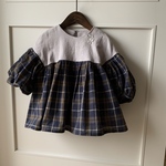 連休SALE   110 ギャザースモック  チュニック 