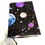 宇宙柄ブックカバー