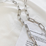  50cm[シルバー] 18kgp 銅製ボックスチェーン メタルチェーン c033