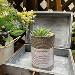 シャビーなリメ缶