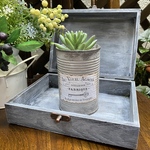 シャビーなリメ缶