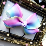 特価♡ゆめいろレインボー♡アメリカンボウ　キッズ　リボン　ヘアゴム