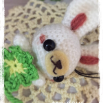 あみぐるみ*四つ葉のクローバー･うさぎちゃん*1500円→800円