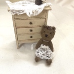*Chou  Chou *Bear        アンティークstyleチョコレートカラー