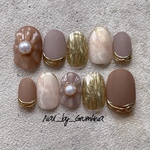 No22 ぷっくりお花ネイル🌷