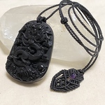 龍のカメオのペンダント　　（PEー68）