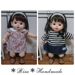 【c様オーダー品】ぽぽちゃん服＊ワンピ2点靴set
