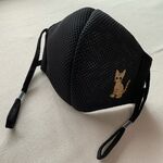 猫ちゃん刺繍入りスポーツマスク☆超立体的で呼吸がラク！