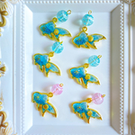 夏金魚ピアス イヤリング