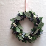 ユーカリとブラックベリーのwreath(再販×7)