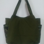 チューリップバッグMsize【カモフラージュ・カーキ】トートバッグ