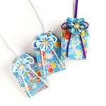 （花手水）元巫女が作る花のお守り袋