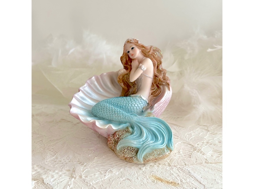 ジョナサンアドラー　インテリア　置物　マーメイド　人魚 Amazon.co.jp: アクアリウム 水槽 オブジェ 人魚 人形 人魚姫