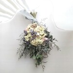 kn19851224様専用✨紫陽花とスターチスのスワッグ