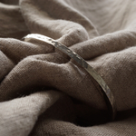 hammer silver bangle 3.0mm