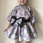 帯いらずの浴衣ドレス