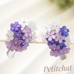 【2つセットsale&送料無料】和風お花ヘアクリップ