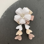 浴衣ヘアクリップ ナチュラルカラー