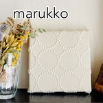 刺繍パネル　サークル　ファブリックパネル  