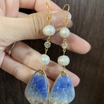 淡水パールピアス［送料無料］