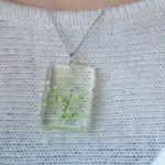 🌿シンプルかすみ草グリーングラデーション水中花🌿