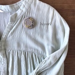 刺繍ブローチ