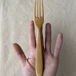 SOLD!山桜(ヤマザクラ)の木で作ったフォーク