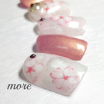 ◇再販◇  フラワーネイル♪桜ネイルチップ