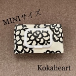 再再販☆mini☆ウェットティッシュケース☆除菌シートポーチ☆北欧風☆ダリア柄