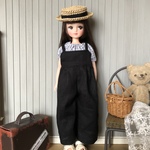 リカちゃん服＊ワイドサロペット