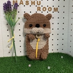 カワウソのオーネスティ君♡スマホポーチ 