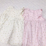 【SALE】チェリー柄 肩フリルワンピース 80cm