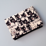 【再販×3】ポケットティッシュケース 黒猫