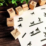 ★右馬大好きさんへ!　9個ミニはんこセット! 通常の700円割引♪