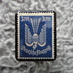 ドイツ　1922～3年　切手ブローチ713