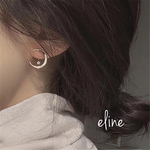 アレルギー対応　Moon light silver ピアス silver925 S925 シルバー925ポスト 月星ピアス 月 星 大人可愛いピアス 大ぶりピアス