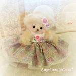 ふわふわテディベア♡リバティーワンピース[ご予約品]
