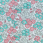 USAファブリック　Tiny Print Nation Flowers Pink
