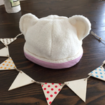 【sale】ふわふわ＊くまさんの帽子…ピンク