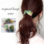 送料無料★バナナクリップ アーチ型【tropical hemp mini♡】